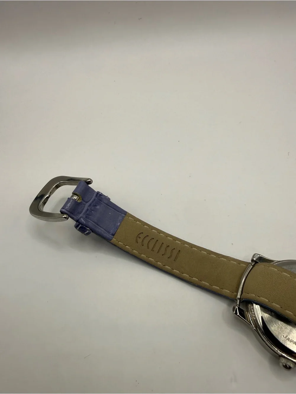 Women's Seiko Disney Tigger Watch Purple Face & Leather Band (New Battery)